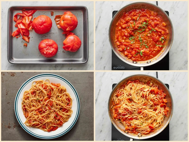 Tomato and Garlic Pasta Recipe