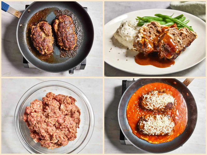 Skillet Meatloaf Recipe