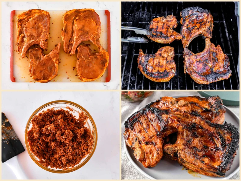 Smoky Grilled Pork Chops Recipe