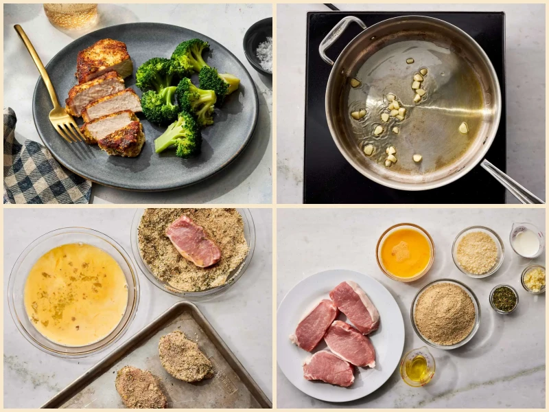 Italian Breaded Pork Chops Recipe