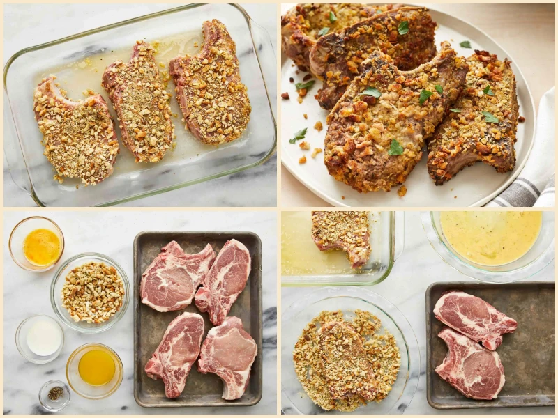 Oven-Fried Pork Chops Recipe