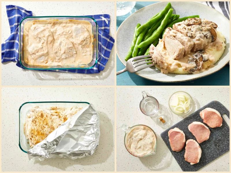 Baked Pork Chops with Cream of Mushroom Soup Recipe