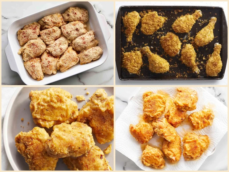 Oven-Fried Chicken Recipe