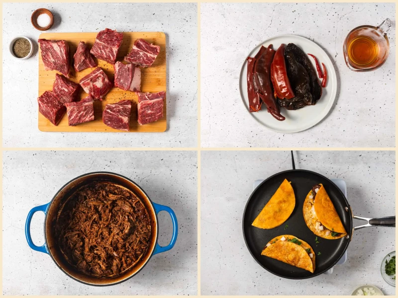 Birria de Res Tacos (Beef Birria Tacos) Recipe