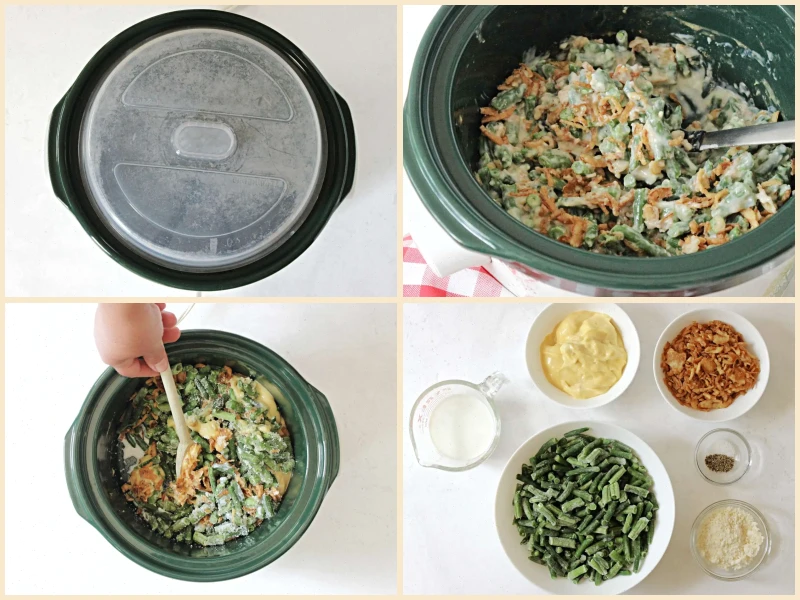Slow Cooker Green Bean Casserole Recipe