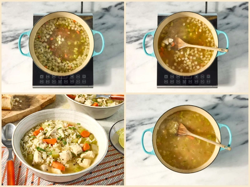 Hearty Chicken and Rice Soup Recipe