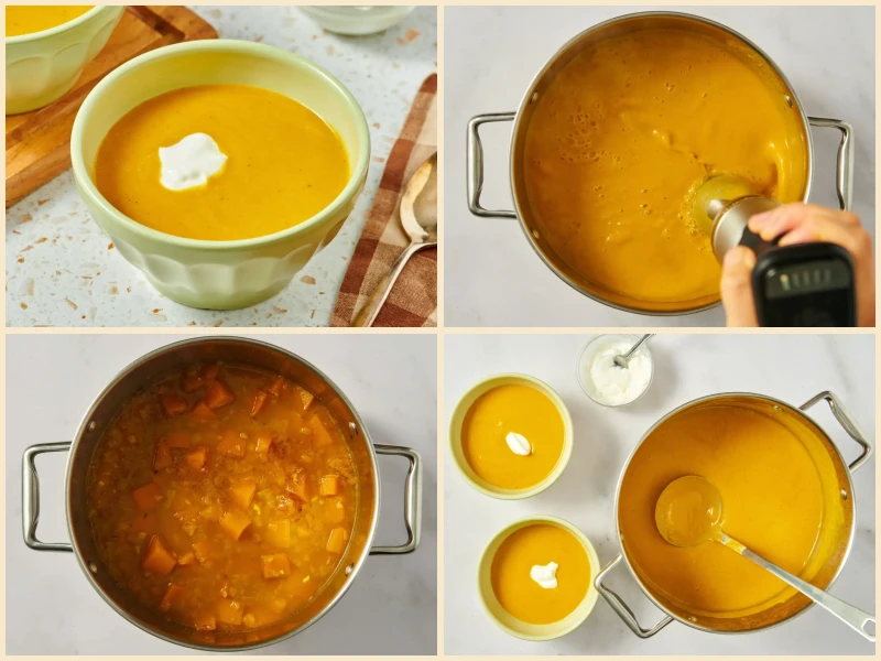 Curried Butternut Squash Soup Recipe