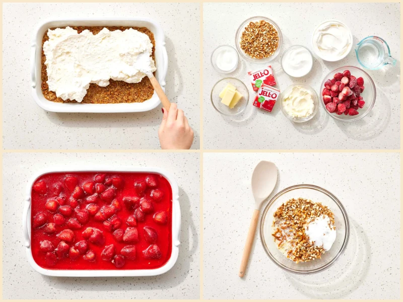 Strawberry Pretzel Salad Recipe