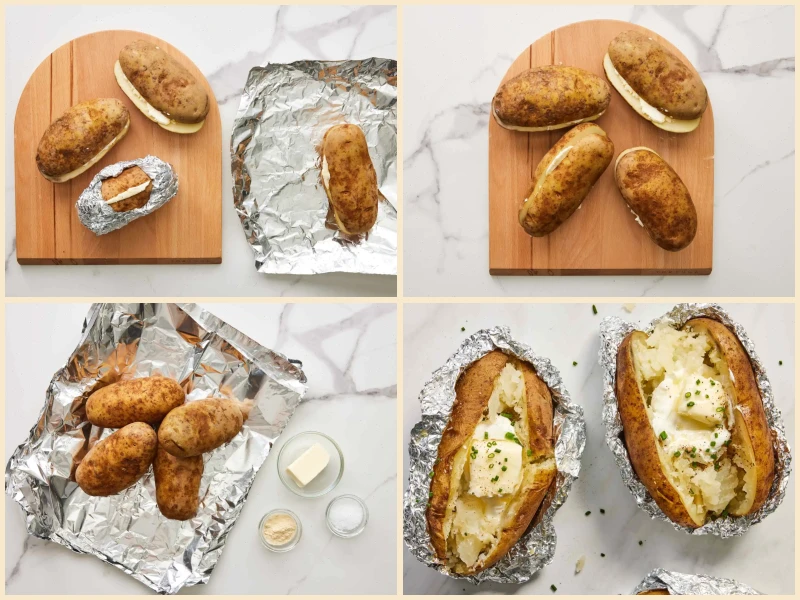 Best Foil Potatoes (Baked in Oven) Recipe