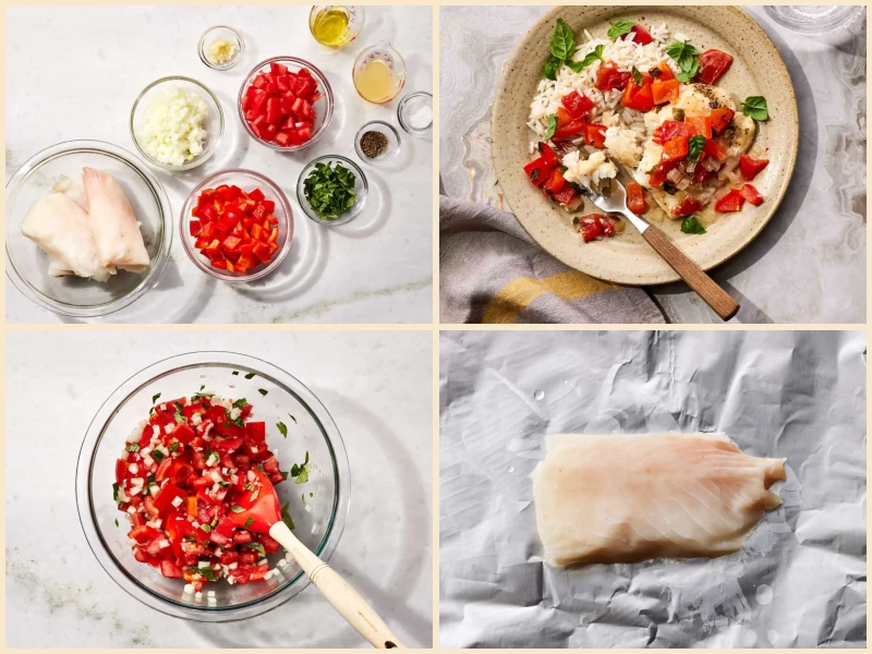 Baked Cod in Foil Recipe