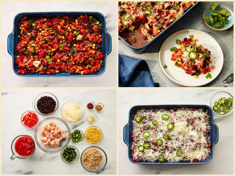 DASH Diet Mexican Bake Recipe