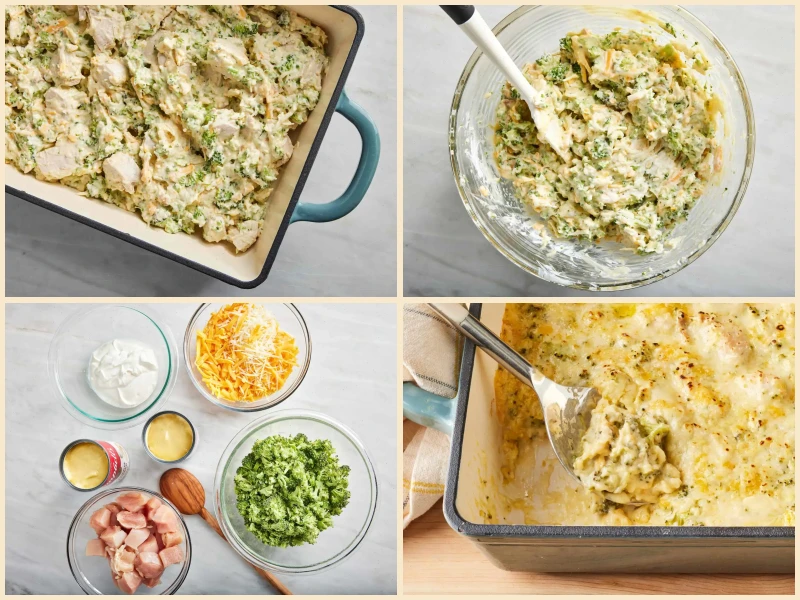 Cheesy Chicken and Broccoli Casserole Recipe
