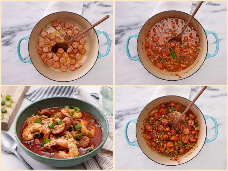 Chef John's Sausage & Shrimp Jambalaya Recipe