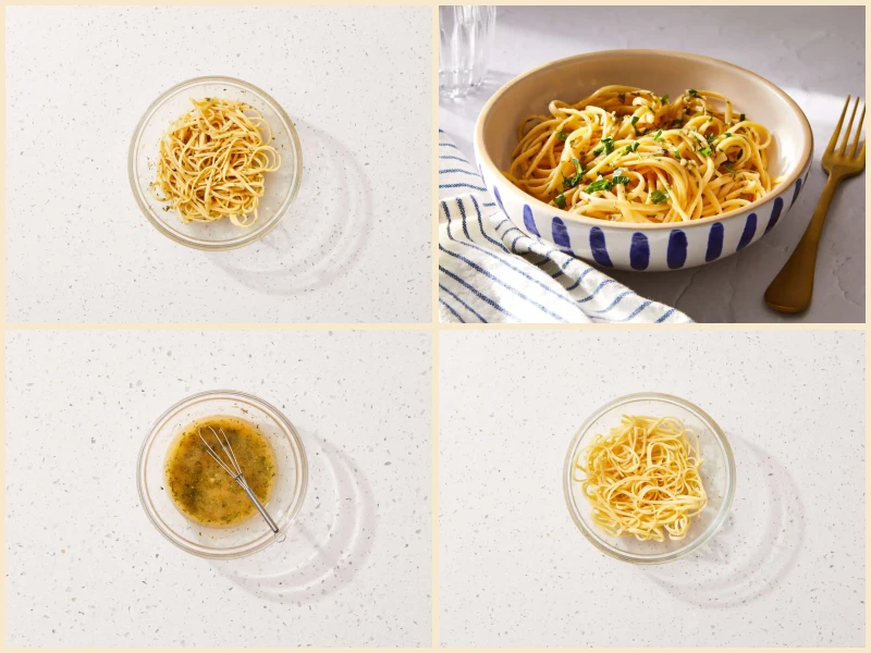 Garlic-Herb Linguine Recipe