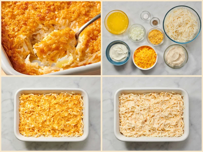 Grandma's Hash Brown Casserole Recipe