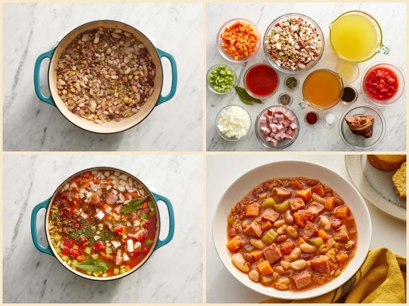 The Best Bean and Ham Soup Recipe