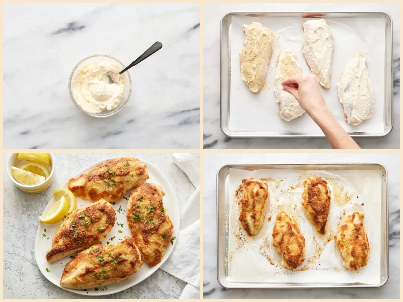 Easy Parmesan-Crusted Chicken Recipe