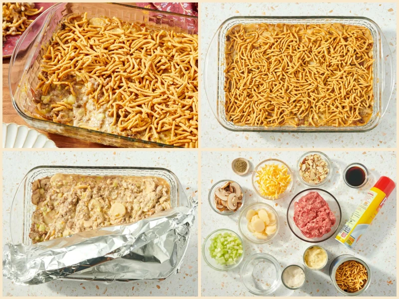 Ground Beef Chow Mein Casserole Recipe