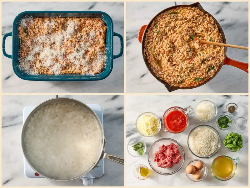 Ross Fil-Forn (Maltese Baked Rice) Recipe
