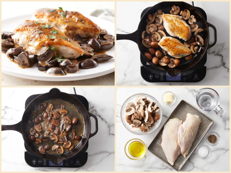 Chef John's Chicken and Mushrooms Recipe