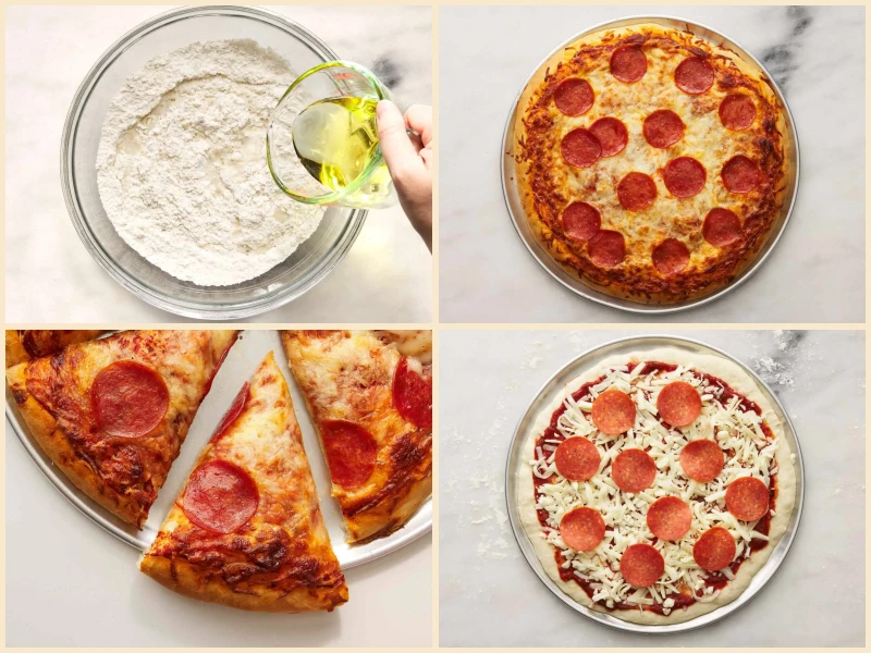 Homemade Pepperoni Pizza Recipe