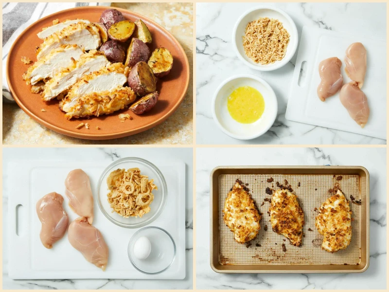 Crunchy French Onion Chicken Recipe