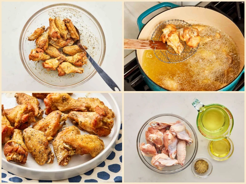 Easy Lemon-Pepper Chicken Wings Recipe
