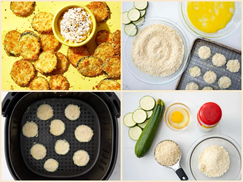 Air Fryer Zucchini Chips Recipe