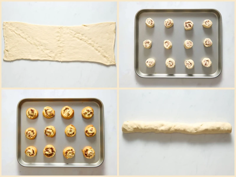 Sausage and Cream Cheese Pinwheels Recipe