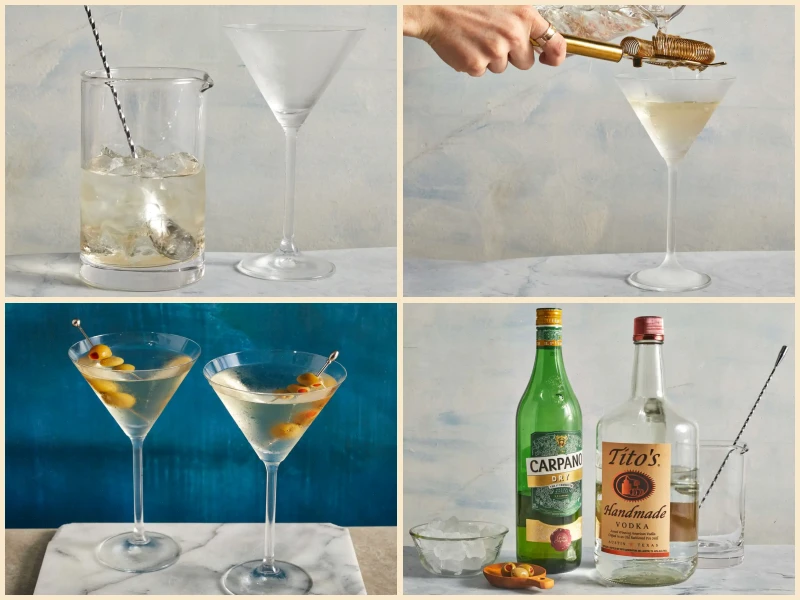 Vodka Martini Cocktail Recipe