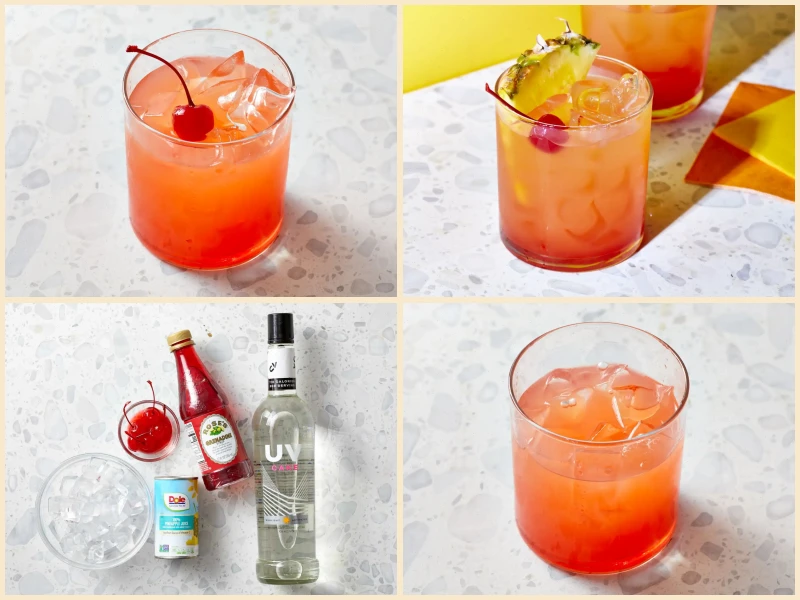 Pineapple Upside-Down Cake in a Glass Recipe