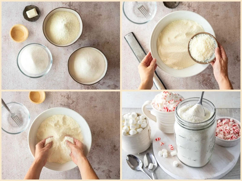 Homemade White Hot Chocolate Mix Recipe