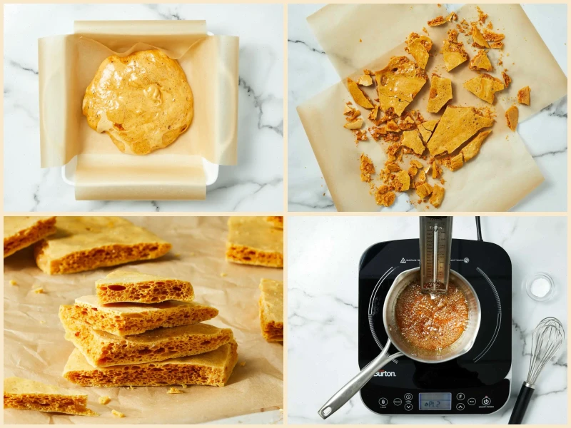 Best Honeycomb Toffee Candy Recipe