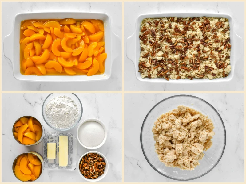 Easy Peach Cobbler with Canned Peaches