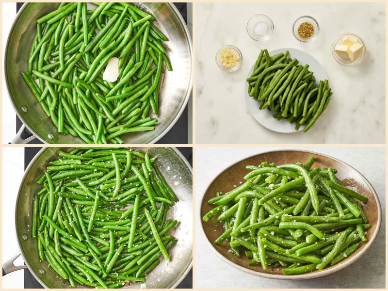 Buttery Garlic Green Beans Recipe