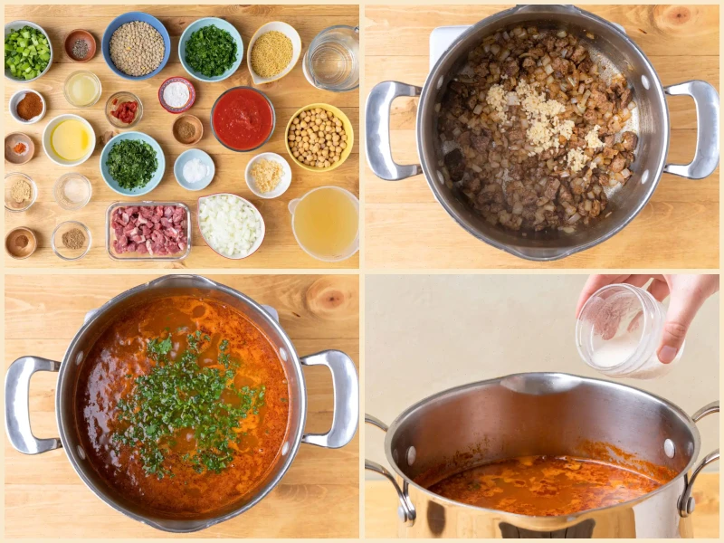 Moroccan Harira Soup Recipe