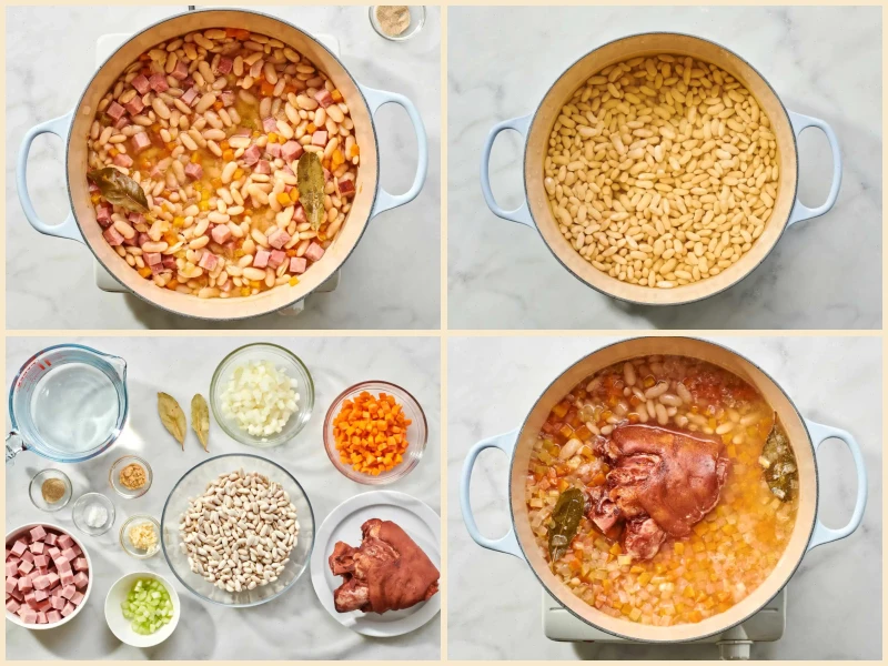 Basic Ham and Bean Soup Recipe