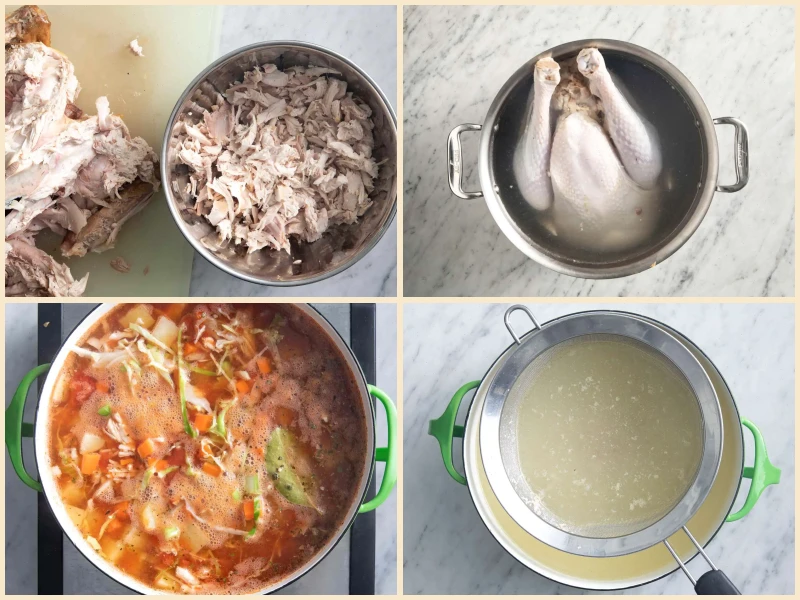 Turkey Carcass Soup Recipe