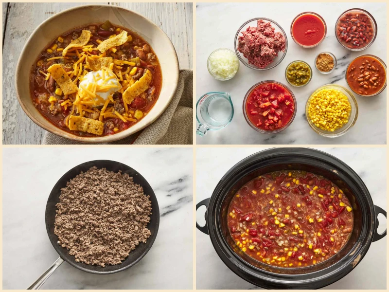 Slow Cooker Taco Soup Recipe