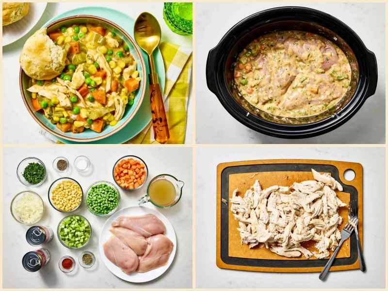 Slow Cooker Chicken Pot Pie Recipe