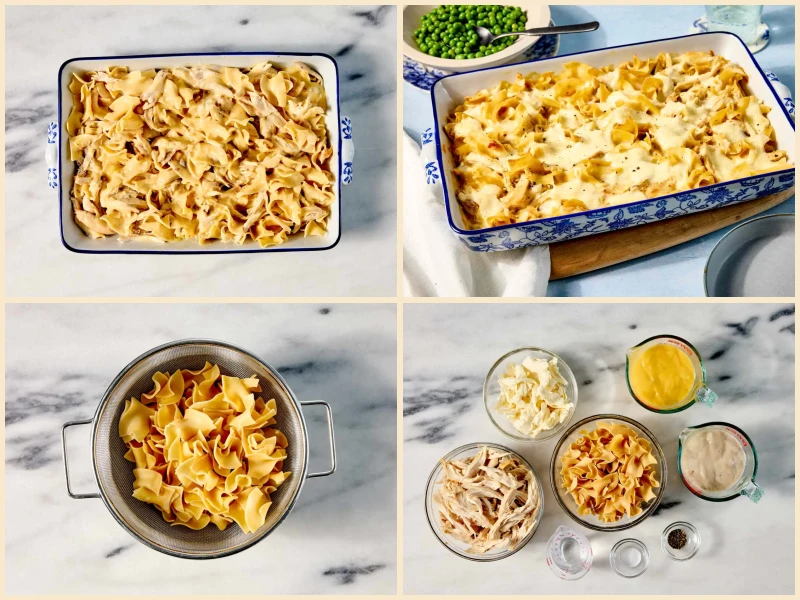 Easy Chicken Noodle Casserole Recipe