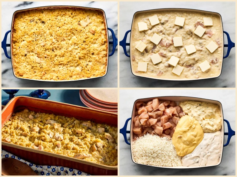 Mamaw's Chicken and Rice Casserole Recipe