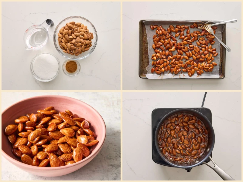 Candied Almonds Recipe