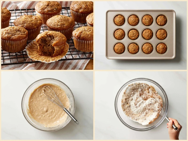 Vegan Banana Muffins Recipe