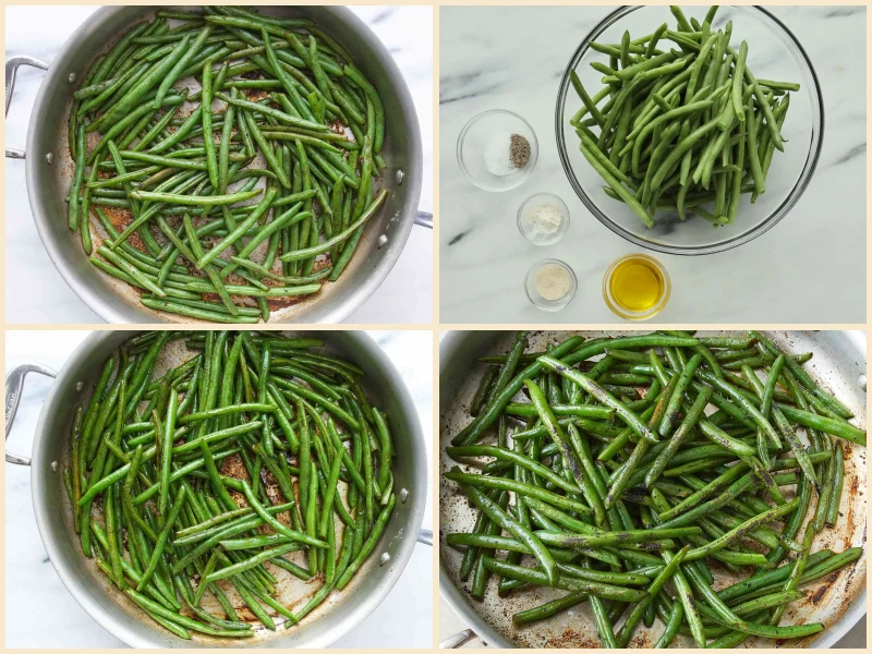 Pan Fried Green Beans Recipe
