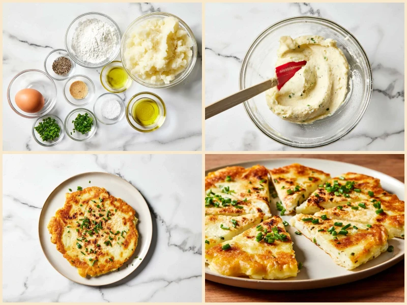 My Crispy Mashed Potato Pancake Recipe