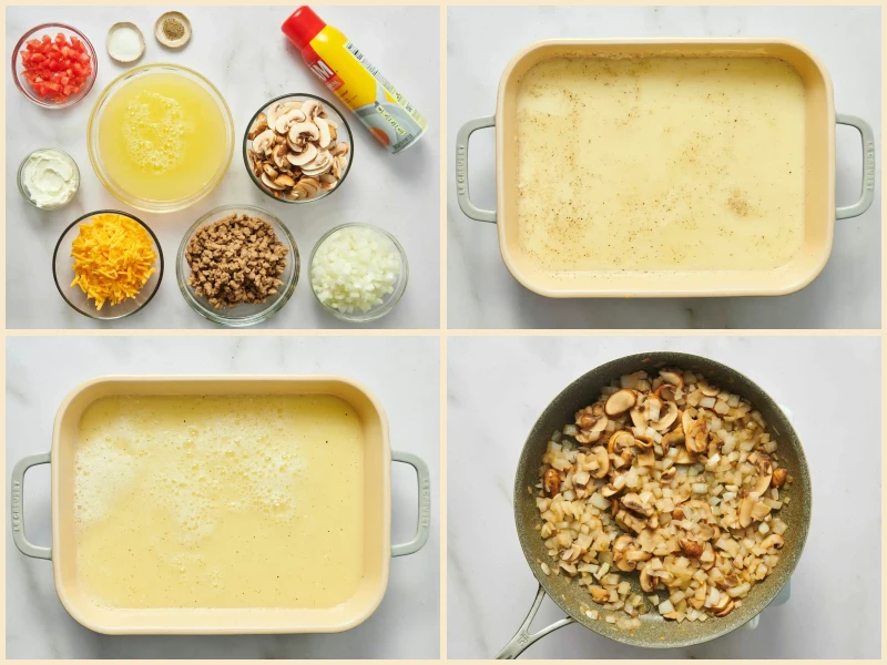 Egg White Breakfast Casserole Recipe