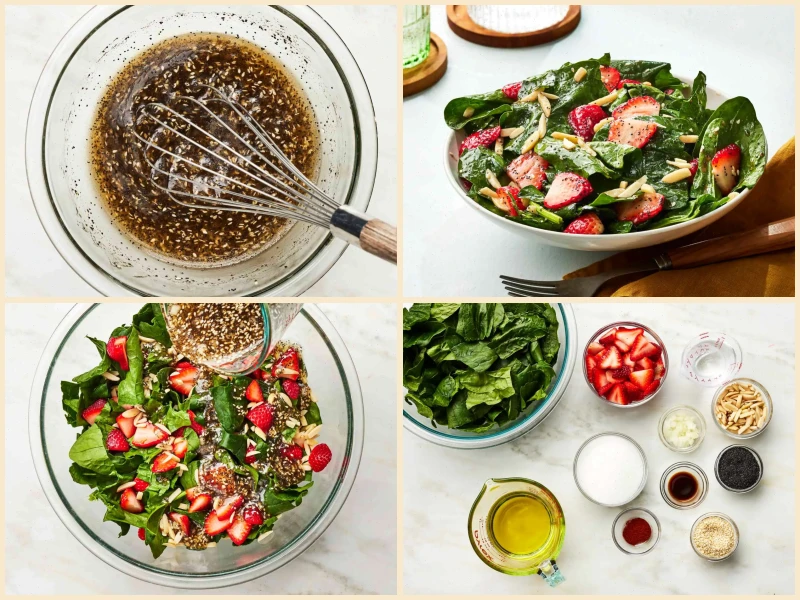 Strawberry Spinach Salad Recipe
