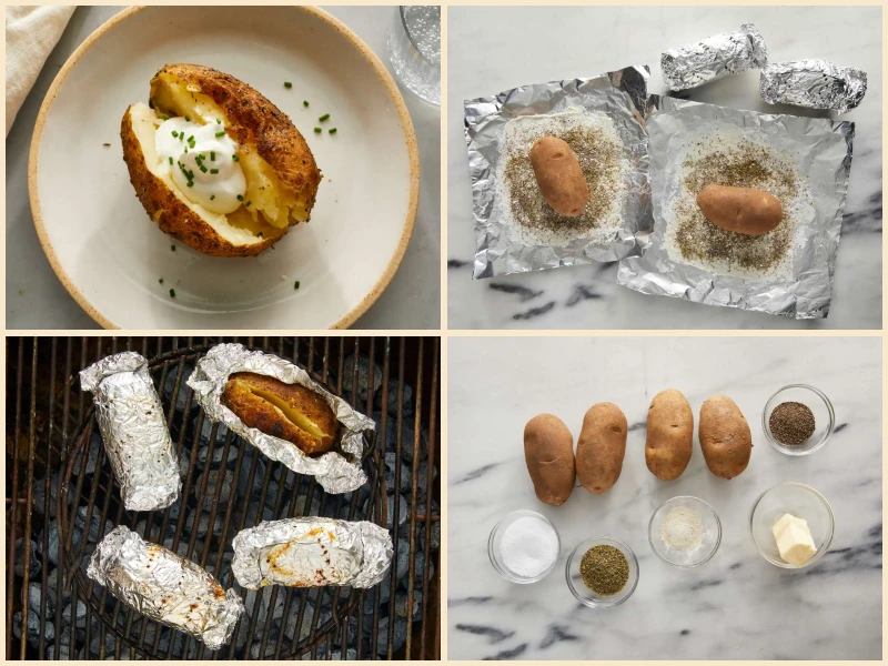 Leslie's Salty Grilled Potatoes Recipe