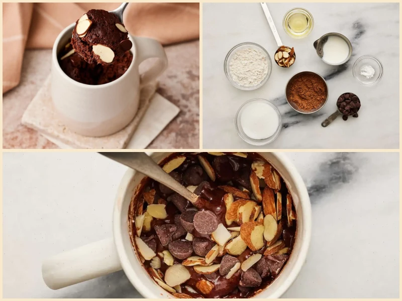 No Egg Chocolate Mug Cake Recipe